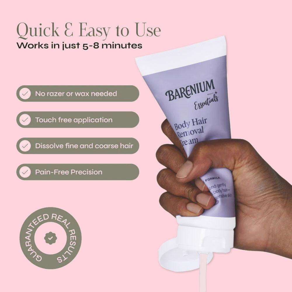 Barenium™ Painless Body Hair Removal Cream