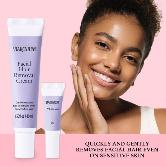 Barenium™ Combo Facial Hair Removal Cream with Post-Waxing Serum