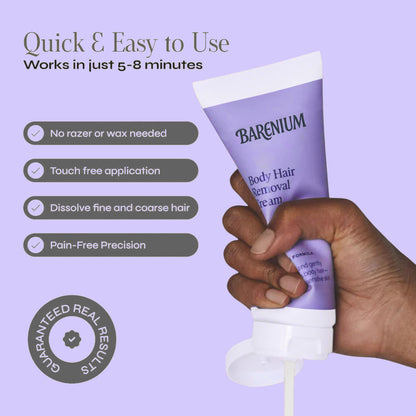 Barenium™ Painless Body Hair Removal Cream
