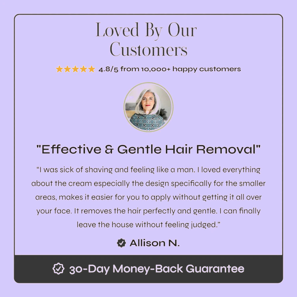 Barenium™ Combo Facial Hair Removal Cream with Post-Waxing Serum