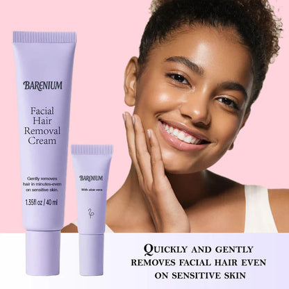 Barenium™ Combo Facial Hair Removal Cream with Post-Waxing Serum