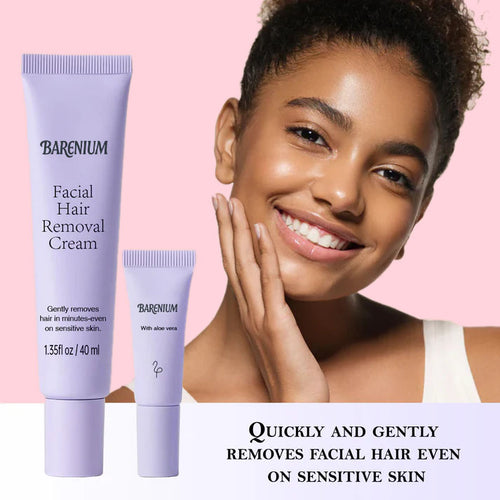Barenium™ Combo Facial Hair Removal Cream with Post-Waxing Serum